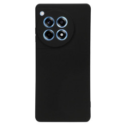 Etui Silicon Case na telefon OnePlus 12R 5G CPH2609 / Ace 3 5G PJE110 czarne MATT