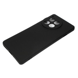 Etui Silicon Case na telefon OnePlus 12R 5G CPH2609 / Ace 3 5G PJE110 czarne MATT