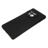 Etui Silicon Case na telefon OnePlus 12R 5G CPH2609 / Ace 3 5G PJE110 czarne MATT