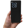 Etui Silicon Case na telefon OnePlus 12R 5G CPH2609 / Ace 3 5G PJE110 czarne MATT
