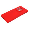 Etui Silicon Case na telefon OnePlus 12R 5G CPH2609 / Ace 3 5G PJE110 czerwone MATT
