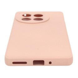 Etui Silicon Case na telefon OnePlus 12R 5G CPH2609 / Ace 3 5G PJE110 jasnoróżowe MATT