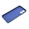 Etui Silicon Case na telefon OPPO A17 CPH2477 granatowe