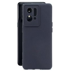Etui Silicon Case na telefon OPPO Find X5 CPH2307 granatowe