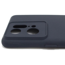 Etui Silicon Case na telefon OPPO Find X5 Pro CPH2305 granatowe