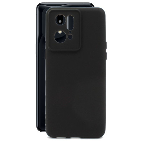 Etui Silicon Case na telefon OPPO Find X5 Pro CPH2305 czarne