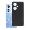 Etui Silicon Case na telefon OPPO Reno 11 F CPH2603 czarne MATT