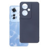 Etui Silicon Case na telefon OPPO Reno 11 F CPH2603 granatowe MATT