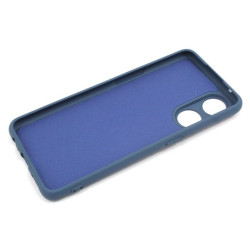 Etui Silicon Case na telefon OPPO Reno 8T 4G CPH2481 granatowe MATT