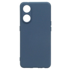 Etui Silicon Case na telefon OPPO Reno 8T 4G CPH2481 granatowe MATT