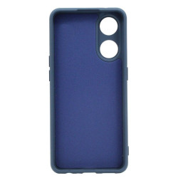 Etui Silicon Case na telefon OPPO Reno 8T 4G CPH2481 granatowe MATT
