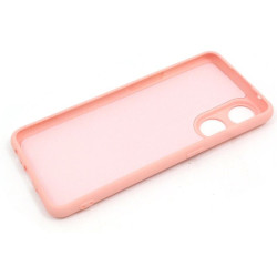 Etui Silicon Case na telefon OPPO Reno 8T 4G CPH2481 jasnoróżowe MATT