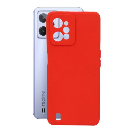 Etui Silicon Case na telefon Realme C31 RMX3501 czerwone