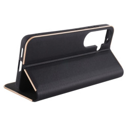 Etui Flip Vennus na telefon Samsung Galaxy S24 5G S921 czarne