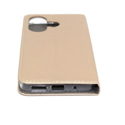 Etui Smart Magnet na telefon Xiaomi Redmi 13 4G / 5G złote