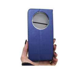 Etui Smart Magnet na telefon Realme 14 Pro+ 5G RMX5051 granatowe