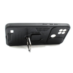 Etui PANCERNE RING LENS na telefon Realme C21 RMX320 czarne