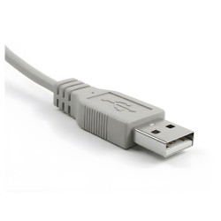 Przedłużacz kabla USB 2.0 przewód 5m męski-żeński - szary kabel przedłużający USB