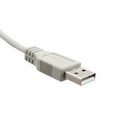 Przedłużacz kabla USB 2.0 przewód 5m męski-żeński - szary kabel przedłużający USB