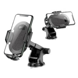 Uchwyt samochodowy na telefon GPS do szyby z przyssawką uniwersalny regulowany PL65