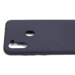 Etui Silicon Case na telefon Samsung Galaxy A11 A115 / M11 M115 granatowe