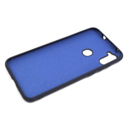 Etui Silicon Case na telefon Samsung Galaxy A11 A115 / M11 M115 granatowe