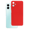 Etui Silicon Case na telefon Samsung Galaxy A06 A065 czerwone MATT