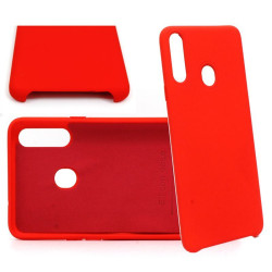 Etui Silicon Case na telefon Samsung Galaxy A20S A207 czerwone