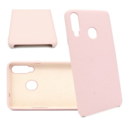 Etui Silicon Case na telefon Samsung Galaxy A20s A207 jasnoróżowe