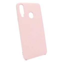 Etui Silicon Case na telefon Samsung Galaxy A20s A207 jasnoróżowe