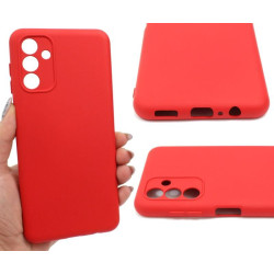 Etui Silicon Case na telefon Samsung Galaxy A13 5G A136 / A04s 5G czerwone MATT