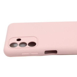 Etui Silicon Case na telefon Samsung Galaxy A13 5G A136 / A04s 5G jasnoróżowe MATT