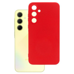Etui Silicon Case na telefon Samsung Galaxy A35 5G A356 czerwone