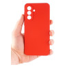 Etui Silicon Case na telefon Samsung Galaxy A56 5G A566 czerwone