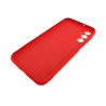 Etui Silicon Case na telefon Samsung Galaxy M34 5G czerwone matowe
