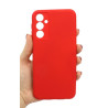 Etui Silicon Case na telefon Samsung Galaxy M34 5G czerwone matowe