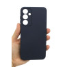 Etui Silicon Case na telefon Samsung Galaxy S23 FE 5G S711 granatowe