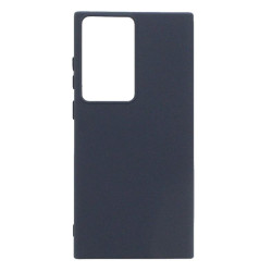 Etui Silicon Case na telefon Samsung Galaxy S23 Ultra S918 granatowe