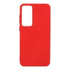 Etui Silicon Case na telefon Samsung Galaxy S24 5G SM-S921 czerwone