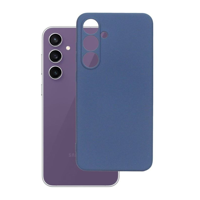 Etui Silicon Case na telefon Samsung Galaxy S24 FE 5G S721 granatowe