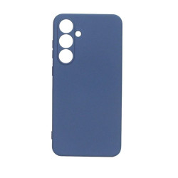 Etui Silicon Case na telefon Samsung Galaxy S24 FE 5G S721 granatowe