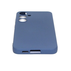 Etui Silicon Case na telefon Samsung Galaxy S24 FE 5G S721 granatowe