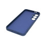 Etui Silicon Case na telefon Samsung Galaxy S24 FE 5G S721 granatowe