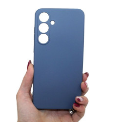 Etui Silicon Case na telefon Samsung Galaxy S24 FE 5G S721 granatowe