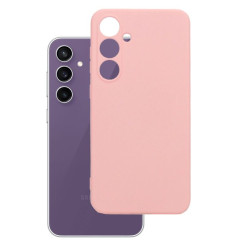 Etui Silicon Case na telefon Samsung Galaxy S24 FE 5G S721 jasnoróżowe