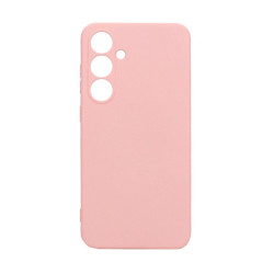 Etui Silicon Case na telefon Samsung Galaxy S24 FE 5G S721 jasnoróżowe