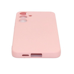 Etui Silicon Case na telefon Samsung Galaxy S24 FE 5G S721 jasnoróżowe