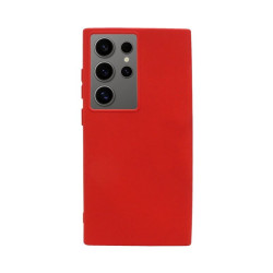 Etui Silicon Case na telefon Samsung Galaxy S24 Ultra 5G S928 czerwone