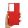 Etui Silicon Case na telefon Samsung Galaxy S24 Ultra 5G S928 czerwone