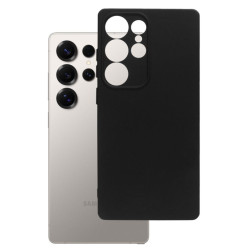 Etui Silicon Case na telefon Samsung Galaxy S25 Ultra 5G S938 czarne